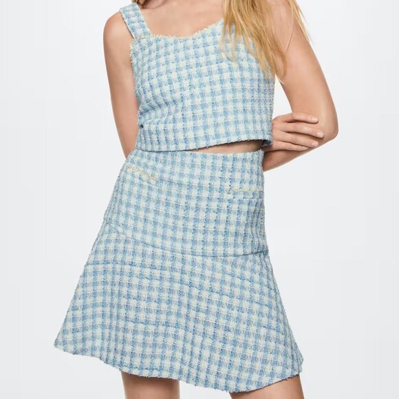 Mango TWEED TOP - Picture 4 of 4